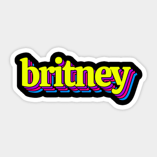 Britney Sticker